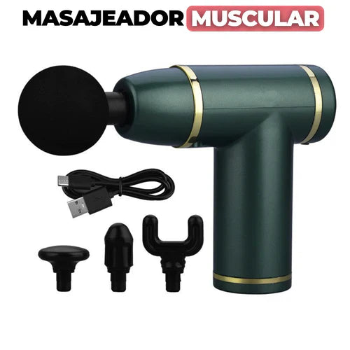 PISTOLA MASAJEADORA 4 EN 1